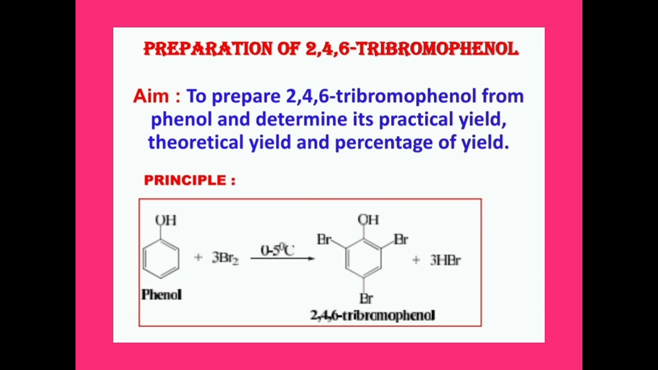 Phản ứng chuyển Phenol thành 2,4,6-tribromophenol Gallery 1