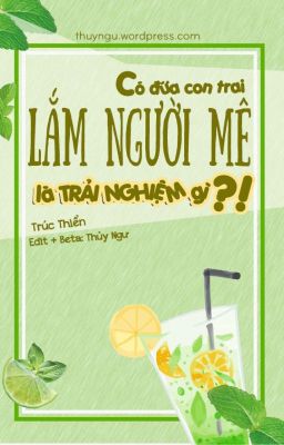 Có đứa con trai lắm người mê là trải nghiệm gì?