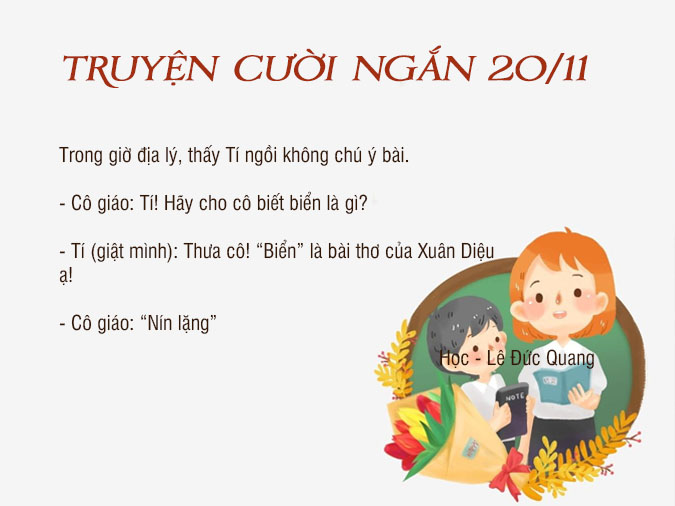 Truyện Ngắn Về Thầy Cô Ngắn Nhất Gallery 1