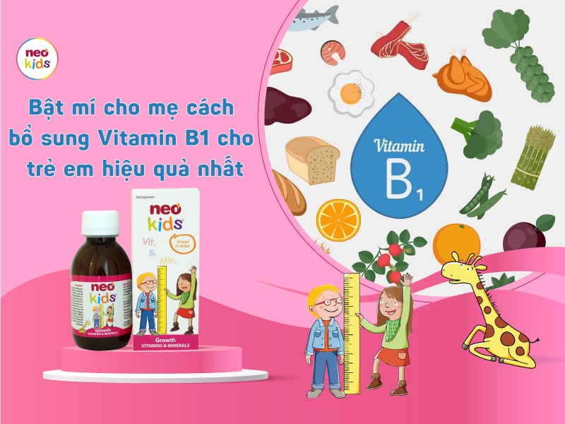 Có mẹ nào cho con uống B1 chưa?