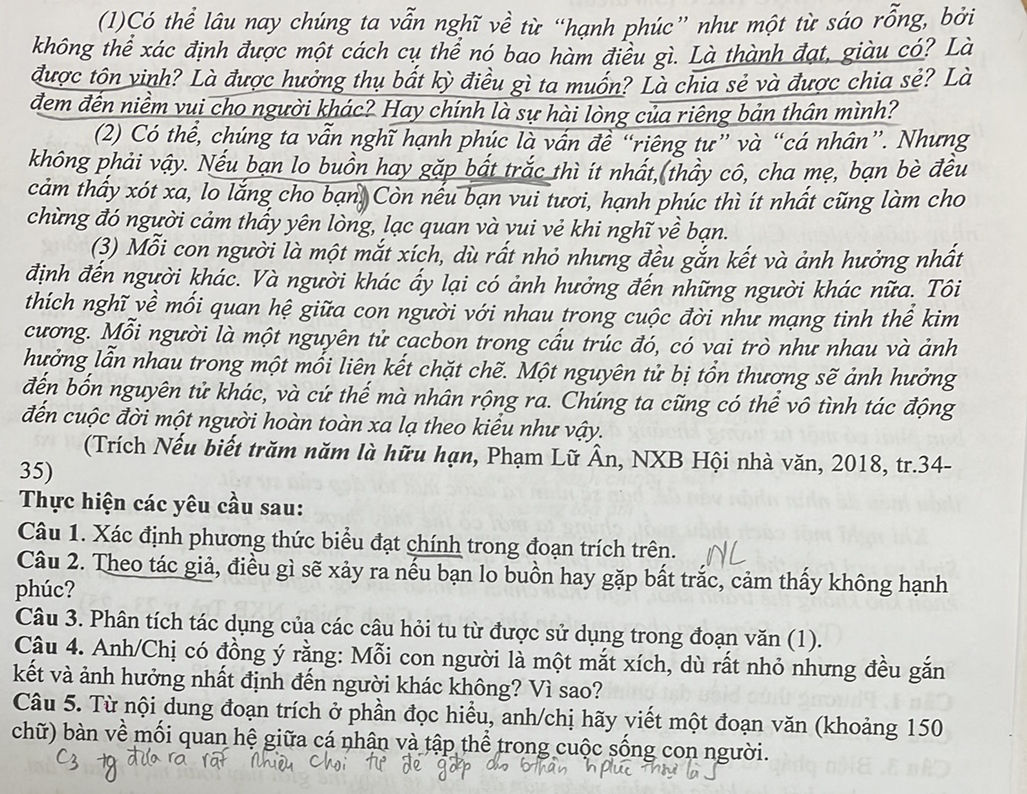 Có thể lâu nay chúng ta vẫn nghĩ về từ hạnh phúc như thế nào?