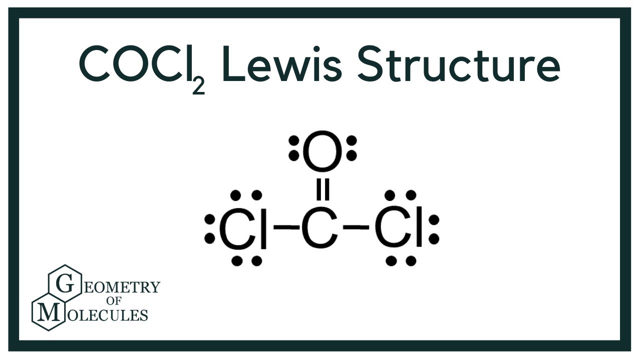 COCl2 Struttura di Lewis Gallery 1