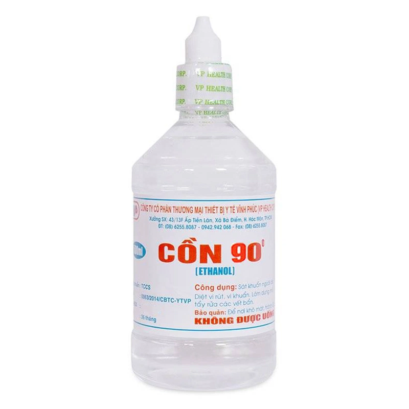 Cồn 90 độ có tác dụng gì?