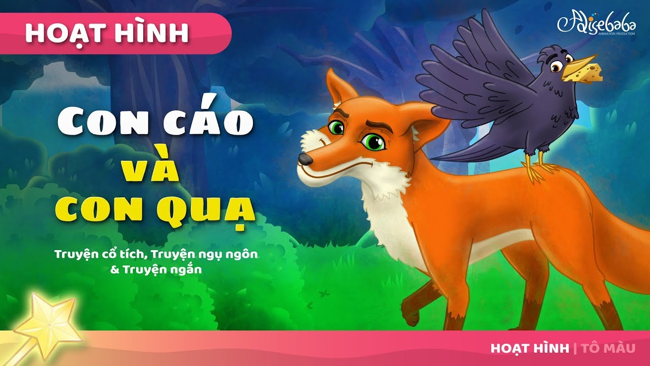 Truyện Con Cáo và Con Quạ: Sự khôn ngoan và sự cả tin