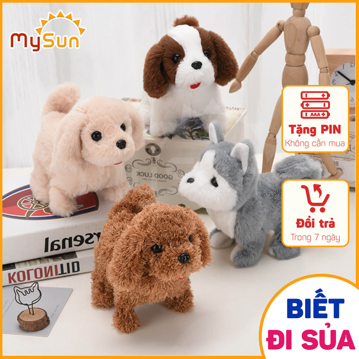 Chó Đồ Chơi Biết Đi: Món Quà Tuyệt Vời Cho Trẻ Nhỏ