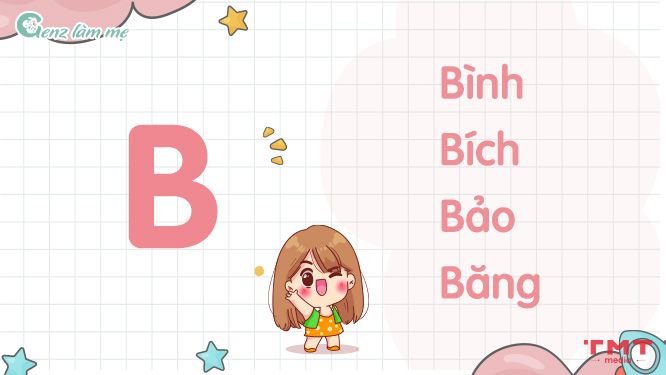 Những Điều Thú Vị Về Con Gái Tên B
