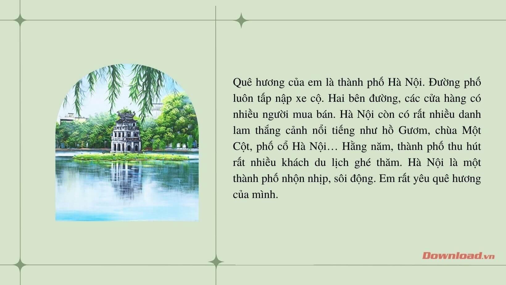 Giới thiệu về quê hương em lớp 2 Gallery 2