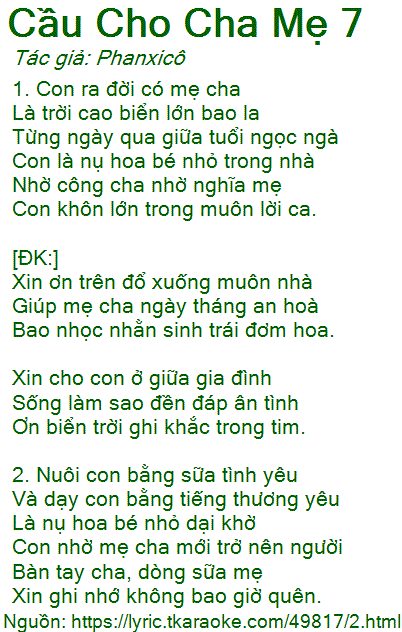 Con Ra Đời Có Mẹ Cha