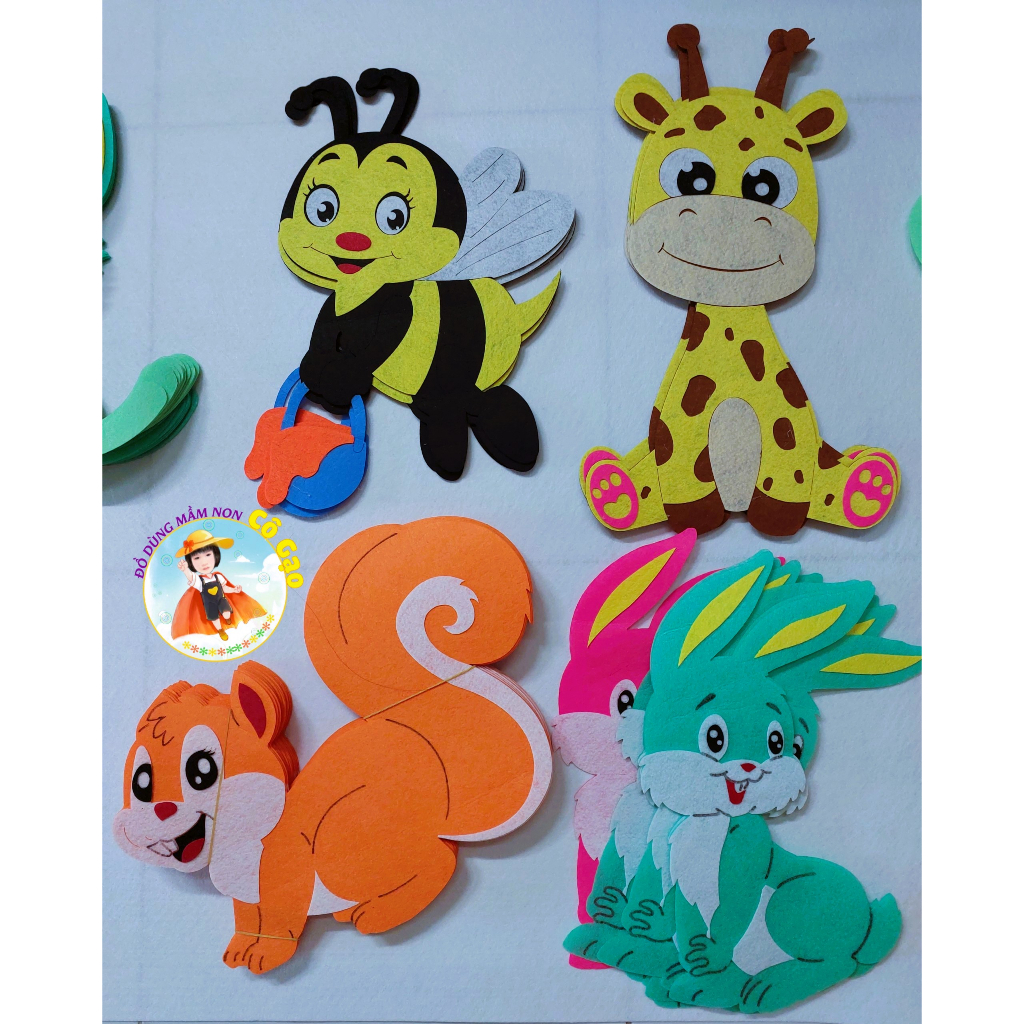 Đồ chơi thú bông bằng nỉ: Thế giới mềm mại đáng yêu cho bé