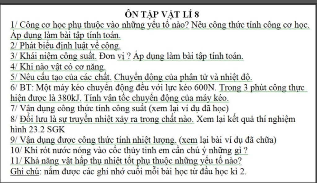 Công cơ học phụ thuộc vào gì? Gallery 2
