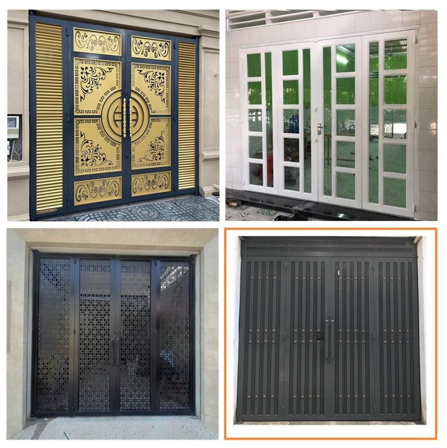 Cổng đẹp 4 cánh - Mẫu cổng sang trọng cho ngôi nhà bạn