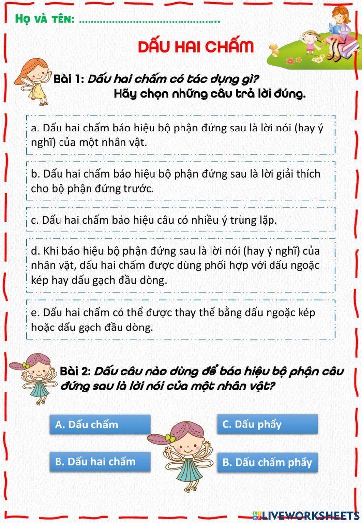Công dụng của dấu chấm phẩy lớp 6