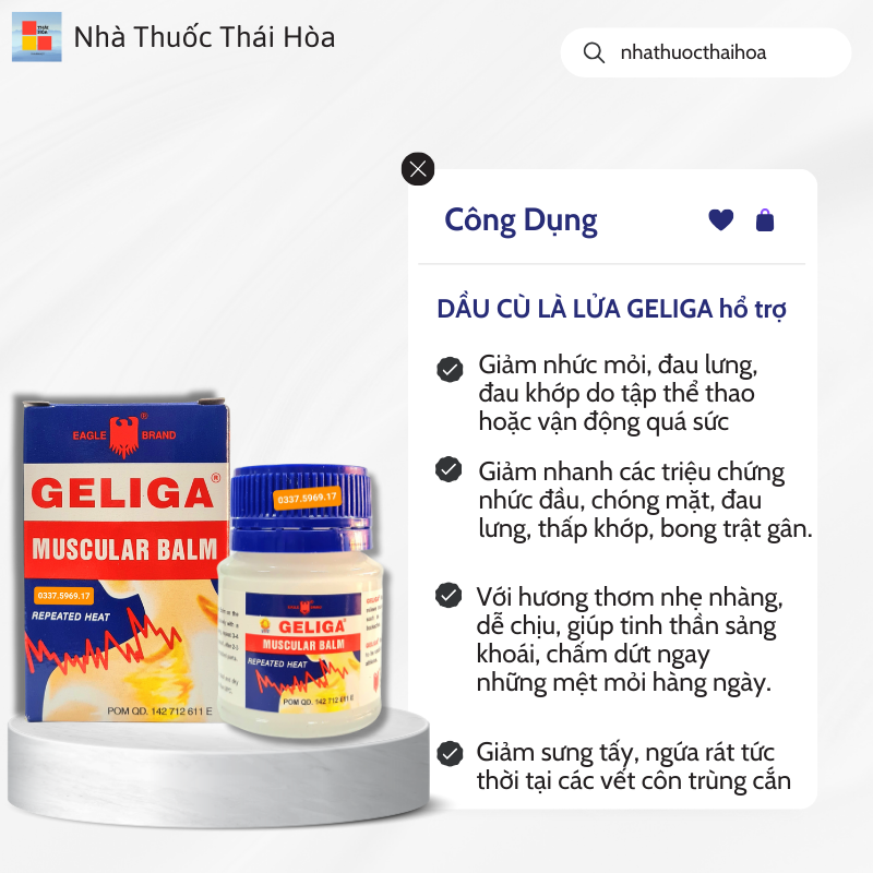 Dầu Cù Là Lửa: Công Dụng, Cách Sử Dụng Và Lưu Ý Gallery 1