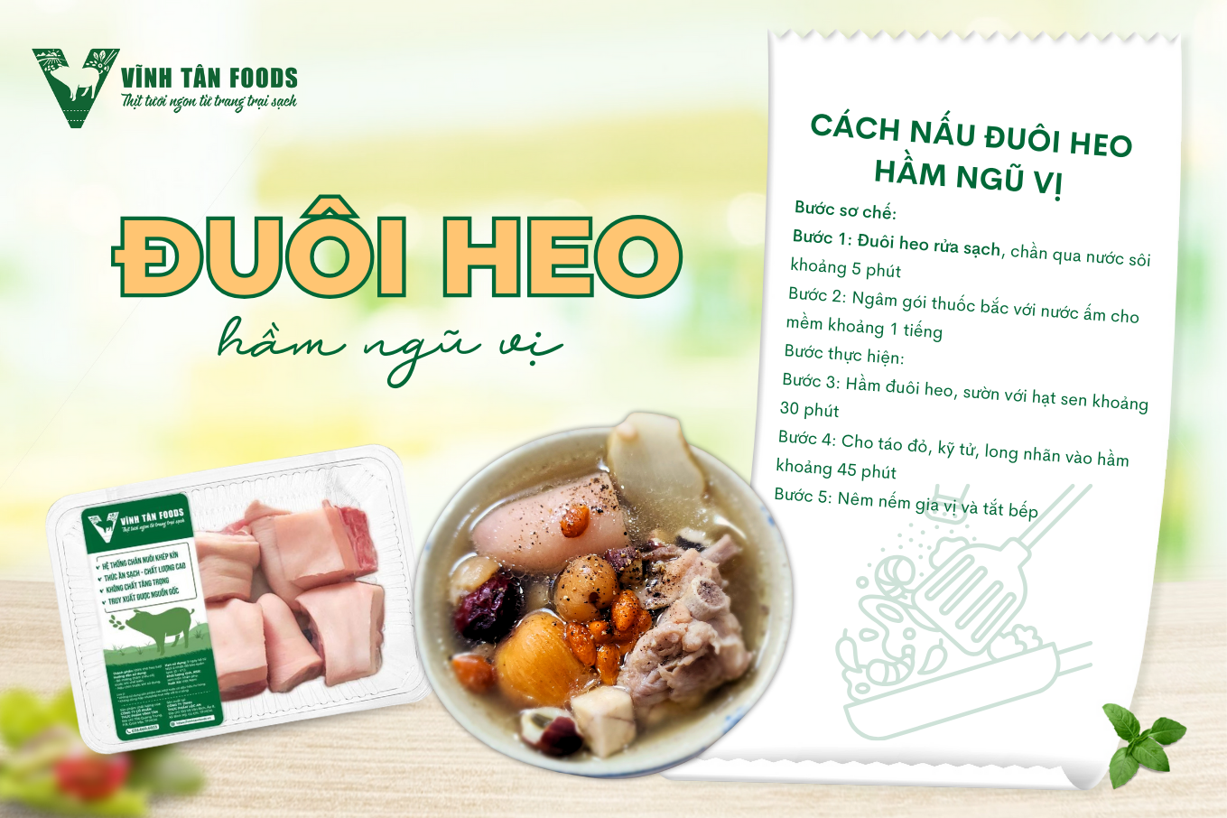 Tác dụng của đuôi lợn Gallery 2