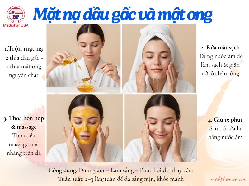 Cách Sử Dụng Dầu Gấc Làm Đẹp Da Mặt Gallery 1