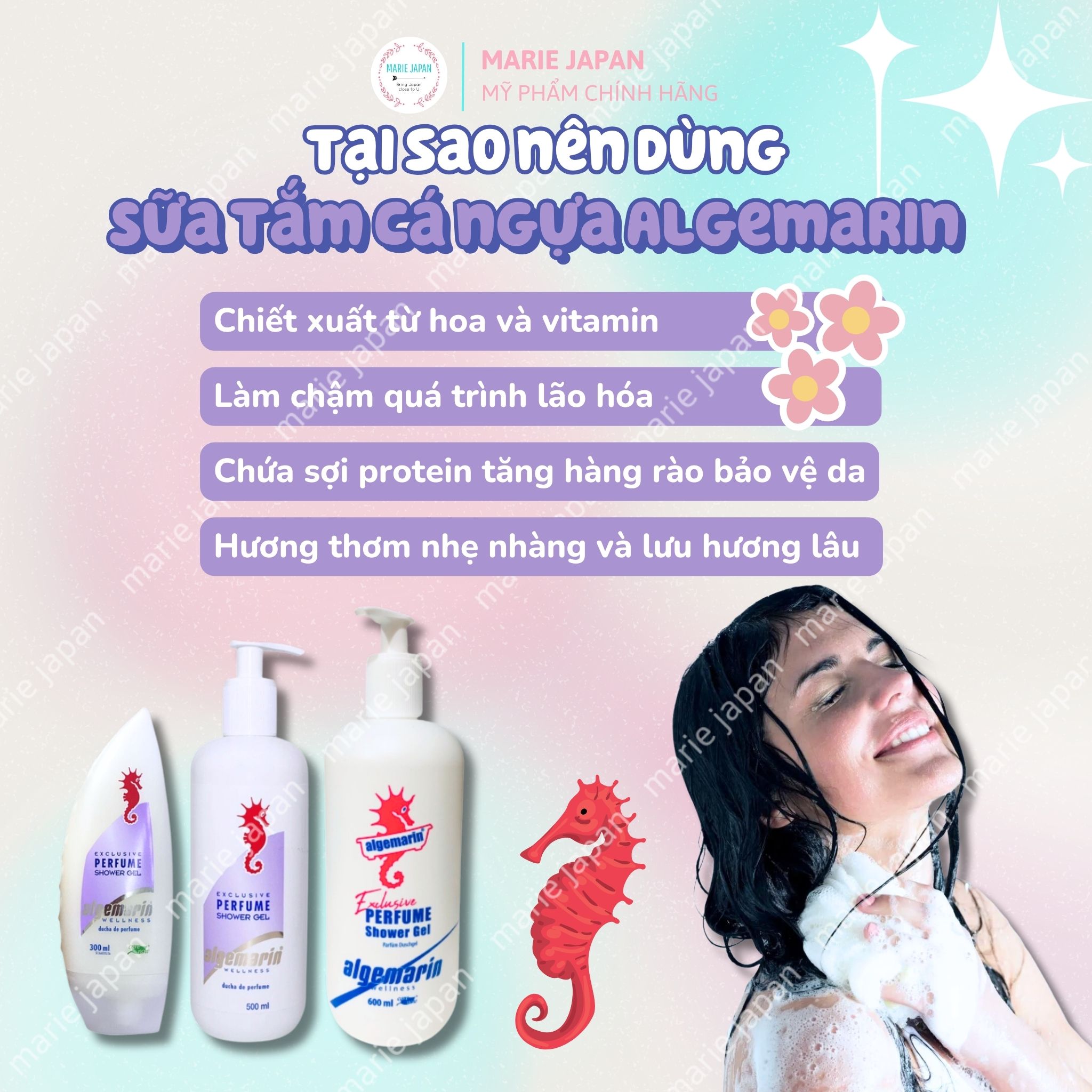 Sữa Tắm Cá Ngựa Nhật: Bí Quyết Làn Da Mềm Mại, Mịn Màng Gallery 1