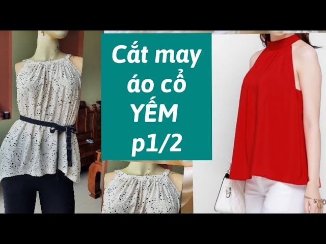 Công thức cắt áo cổ yếm đơn giản, dễ hiểu Gallery 2