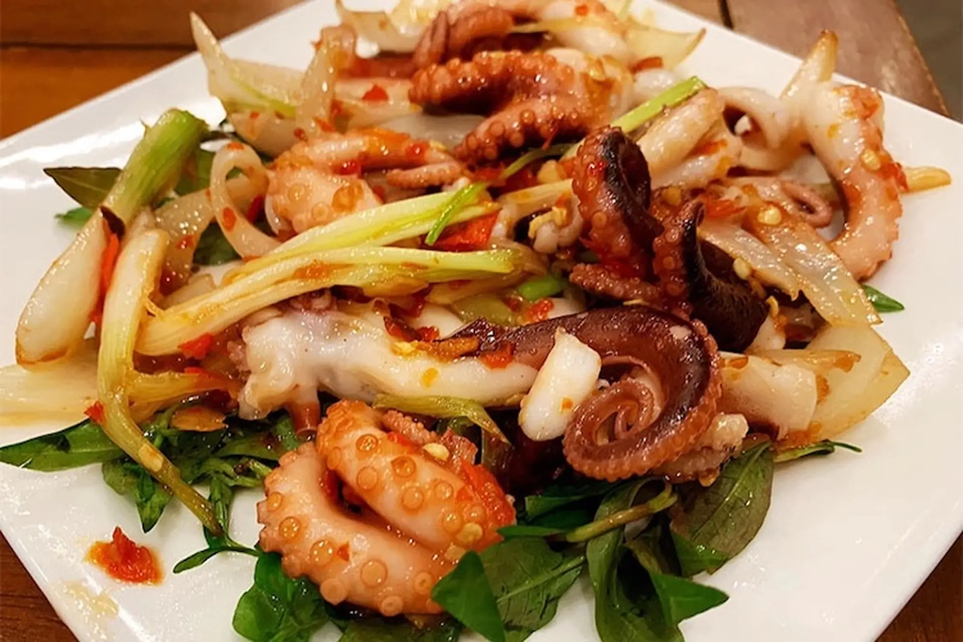 Công thức chế biến xúc tu mực ngon nhất