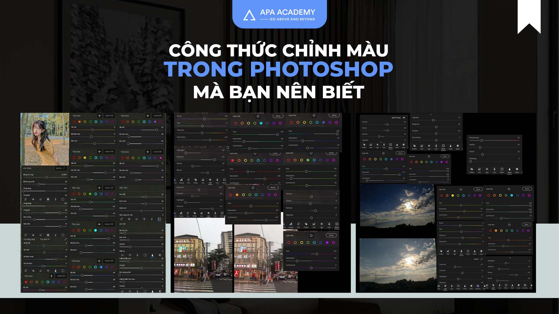 Công thức chỉnh màu Photoshop Gallery 2