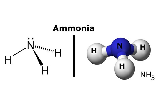 Công thức của Amoniac