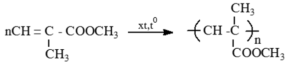 Công thức của Polimetyl metacrylat