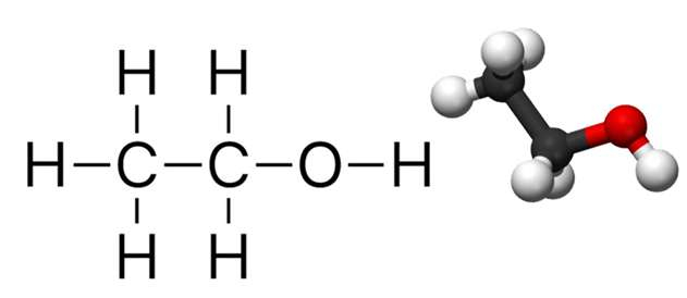 Công thức của rượu etylic