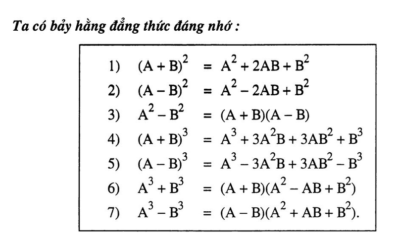 Hàng đẳng thức số 7: Công thức, ví dụ và ứng dụng Gallery 1
