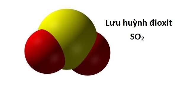 Công thức hóa học của khí sunfurơ