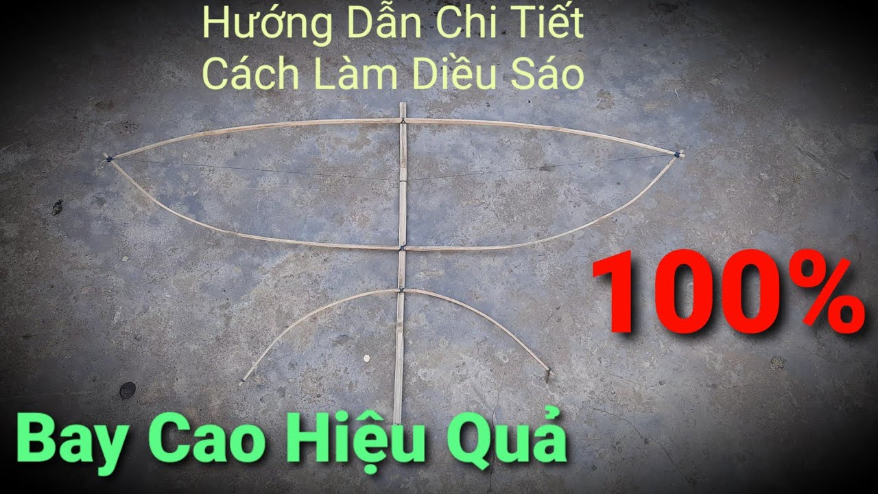 Công thức làm diều đuôi cá đơn giản, dễ hiểu