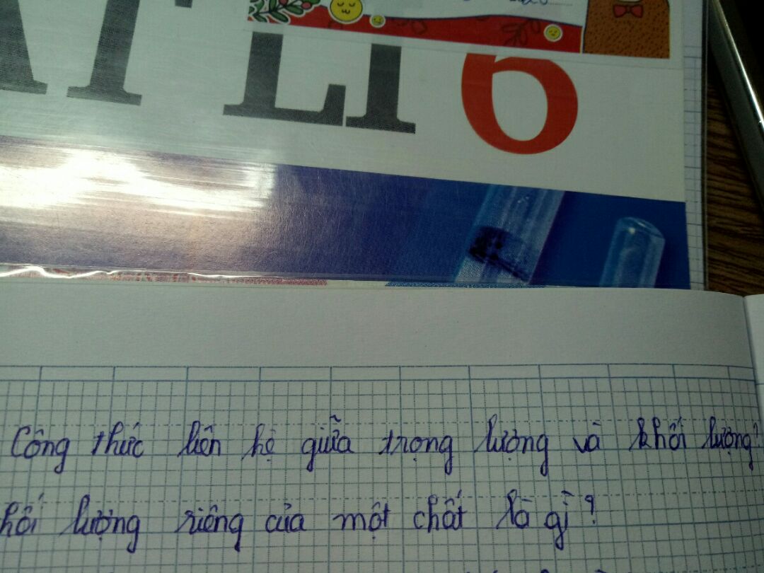 Công thức liên hệ giữa trọng lượng và khối lượng Gallery 2