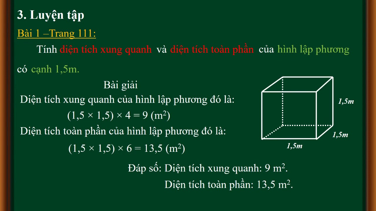 Công thức tính diện tích xung quanh Gallery 2