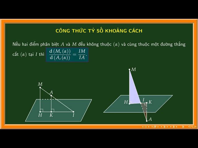 Công thức tính khoảng cách trong không gian Gallery 2