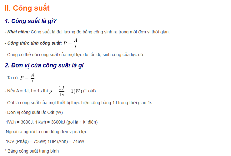 Sinh công là gì? Gallery 2
