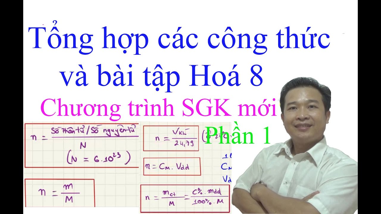 Cách Tính Số Mol - Lớp 8 Gallery 1