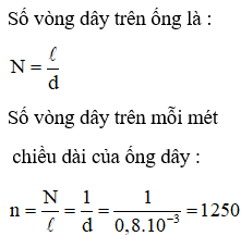 Công thức tính số vòng dây lớp 9 Gallery 2