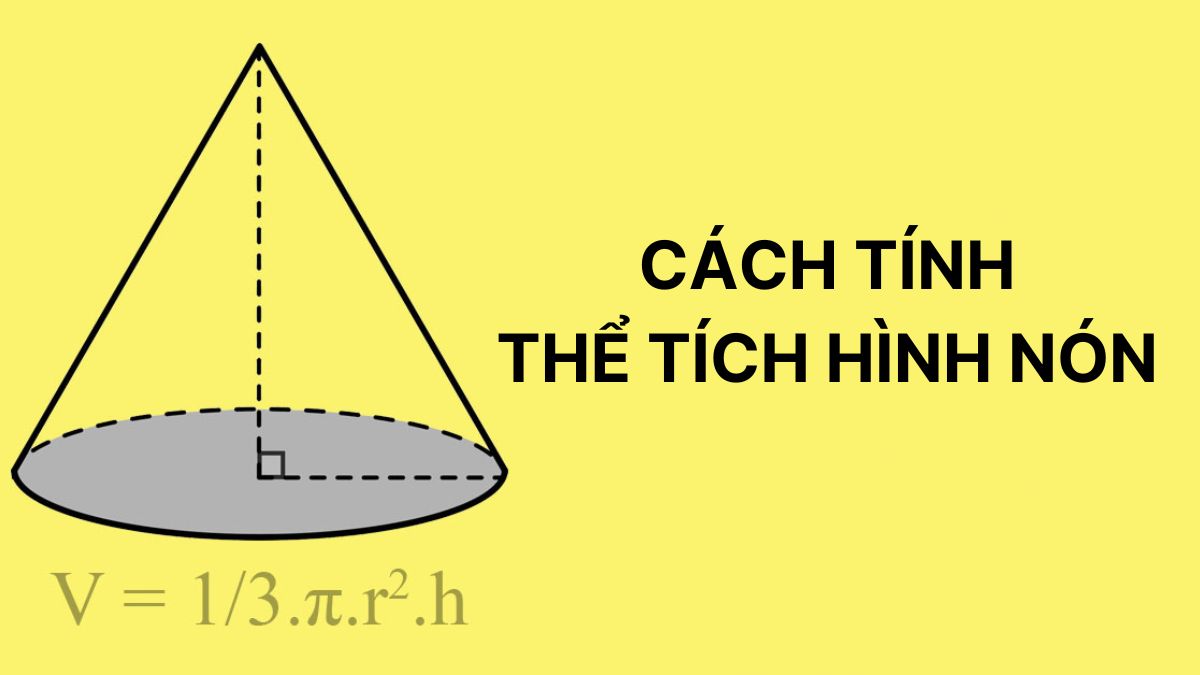 Thể tích khối nón Gallery 1