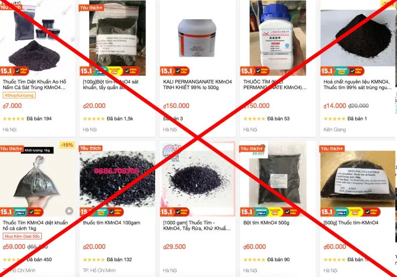 Công thức trộn thuốc nổ KClO3