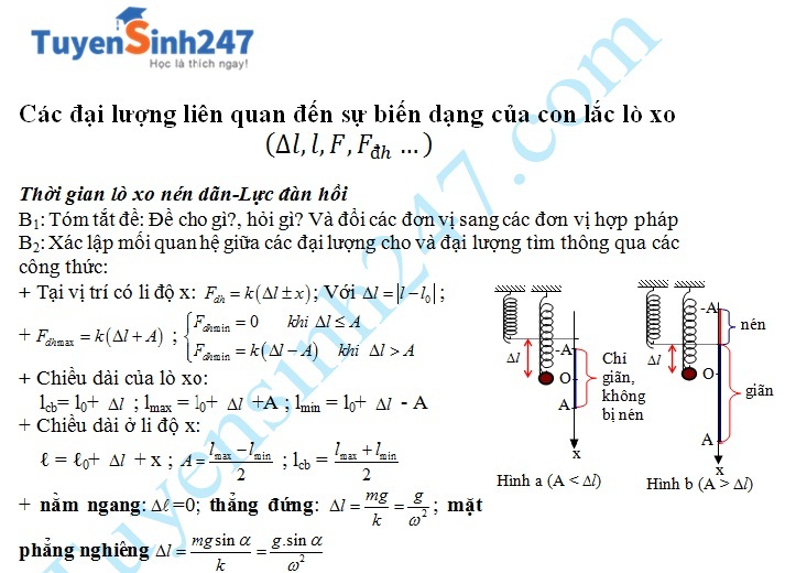 Cách Tính Độ Dãn Của Lò Xo Gallery 1