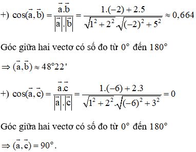 Cách Xác Định Góc Giữa 2 Vecto Gallery 1