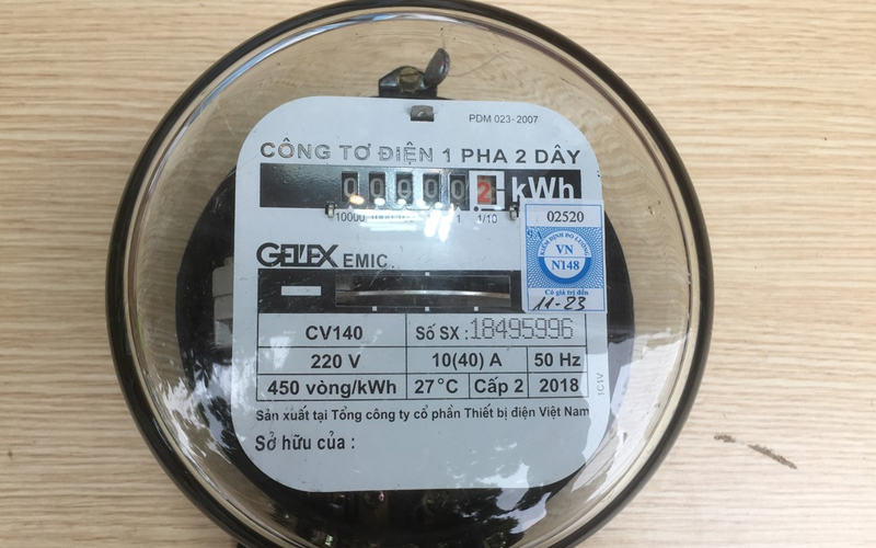 Công tơ điện là dụng cụ để đo gì?