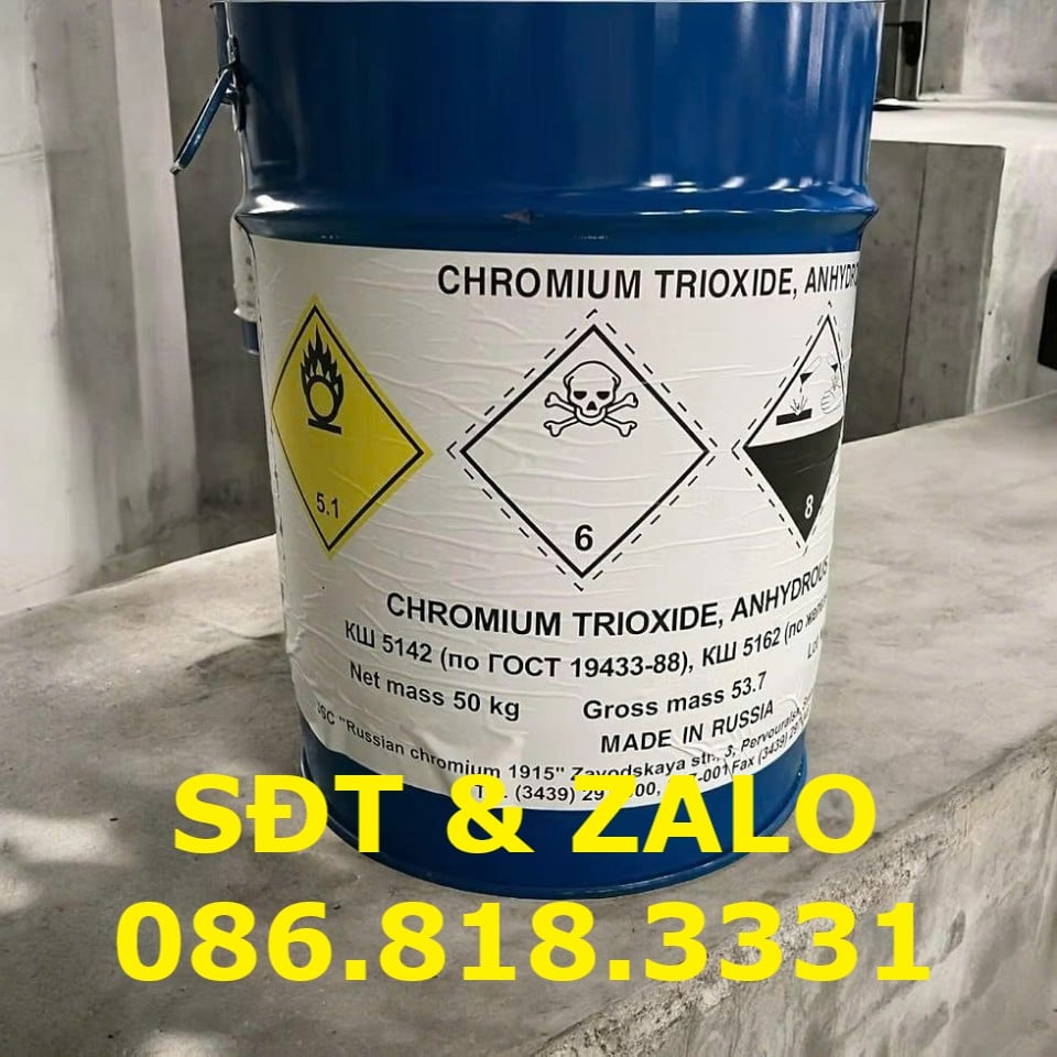 Phản ứng giữa CrO3 và NaOH loãng