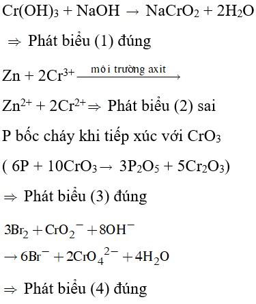 CrO3 phản ứng với dung dịch nào? Gallery 1