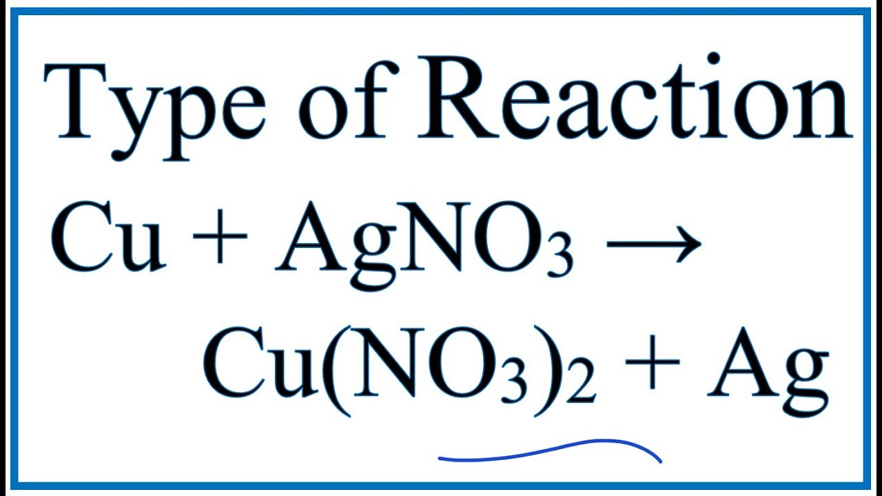 Phản ứng Cu + AgNO3 dư