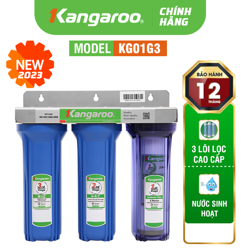 Cục Lọc Nước Kangaroo - Giải Pháp Lọc Nước Tối Ưu Cho Gia Đình Bạn