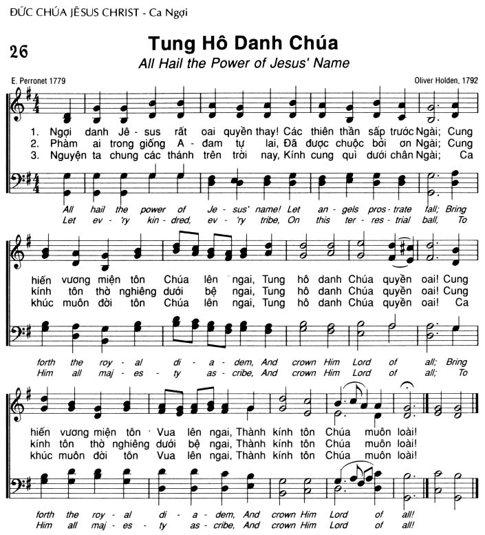 Cùng nhau tung hô danh Chúa