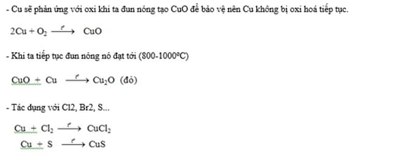 CuO có tác dụng được với HCl không?