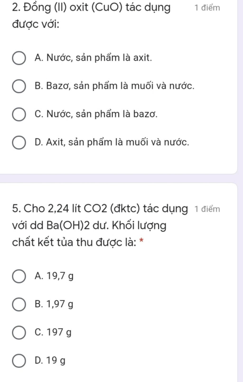 Đồng (II) oxit CuO tác dụng được với chất gì? Gallery 2