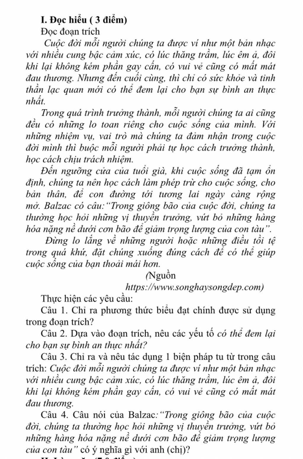 Cuộc đời là bản nhạc đa cung bậc cảm xúc