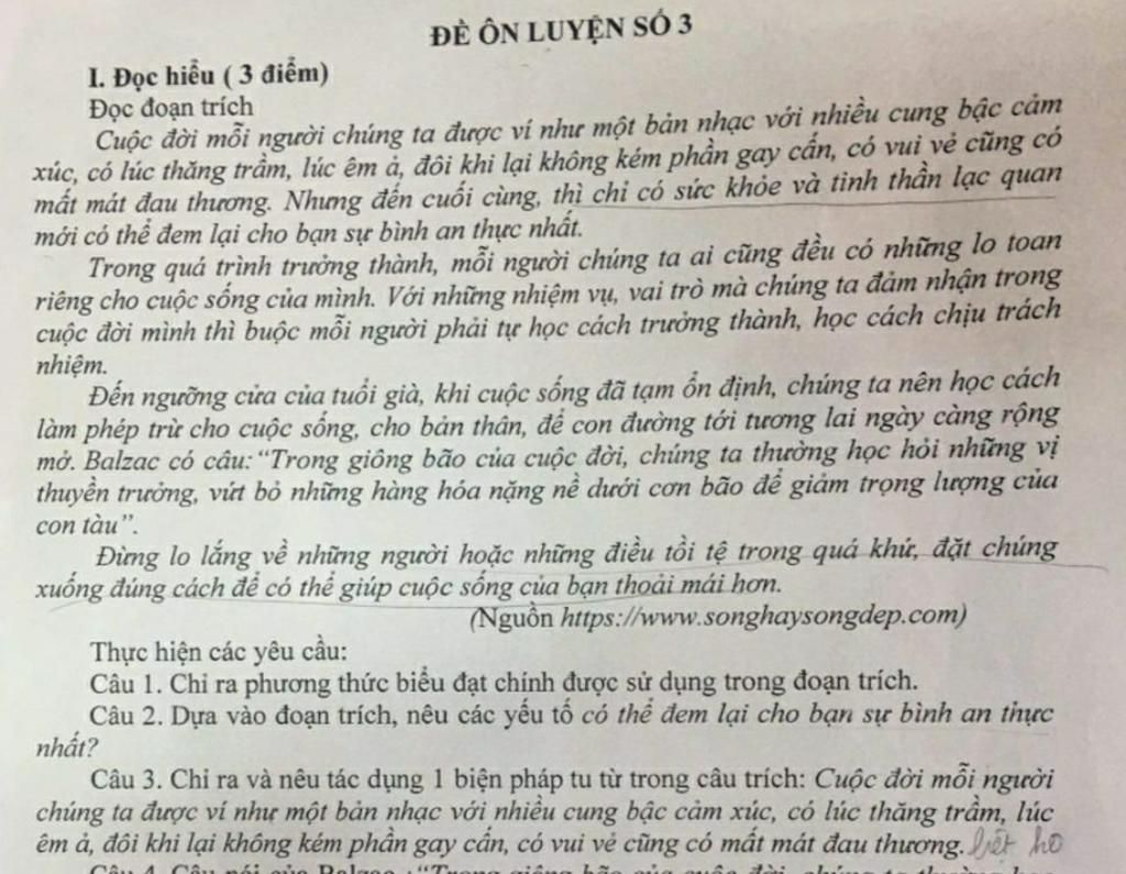Cuộc đời là bản nhạc đa cung bậc cảm xúc Gallery 1