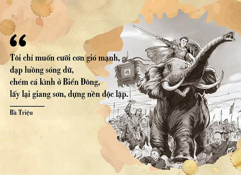 Bà Triệu Thị Trinh - Nữ tướng anh hùng của lịch sử Việt Nam Gallery 1